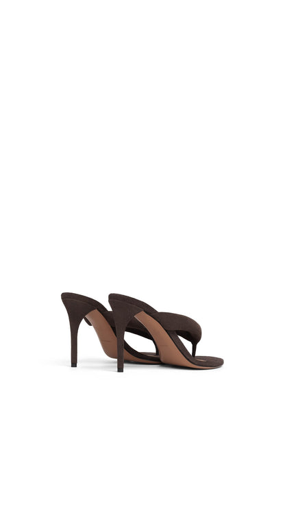 Alaïa Heel Thong Mules In Suede