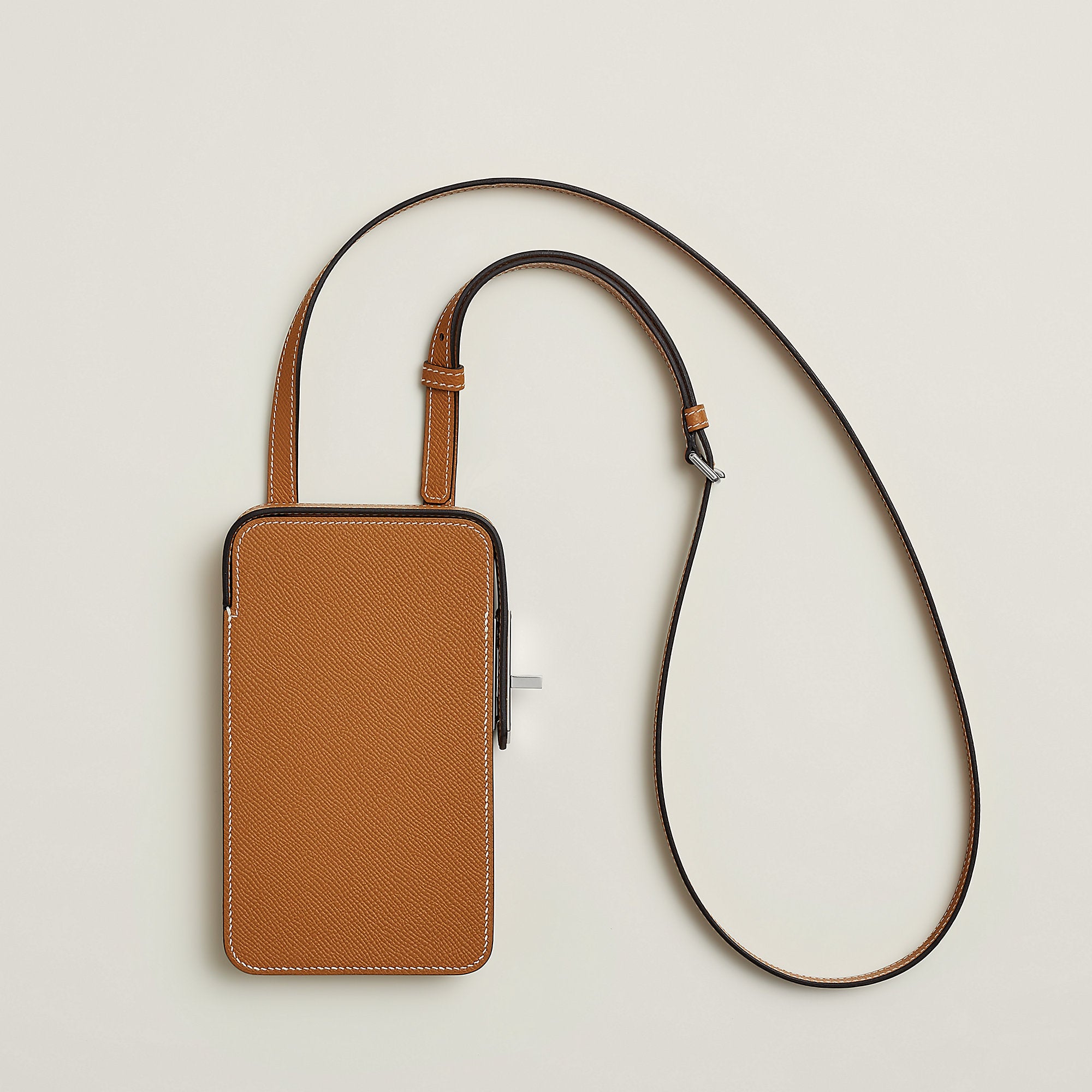  Hermes Hac A Box Phone Case Toupe
