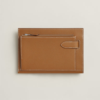  Hermes Hacademi Pouch Gris Tain