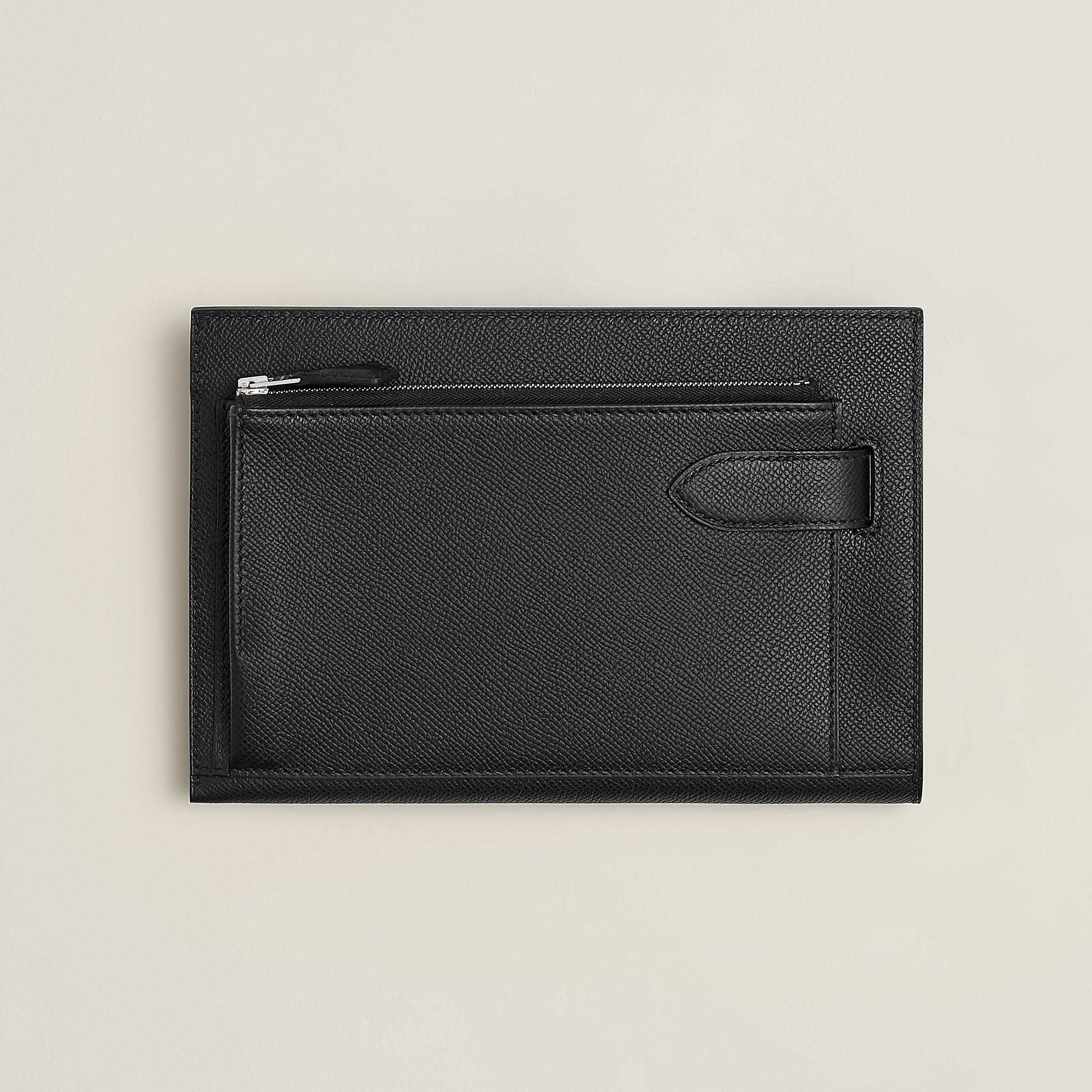  Hermes Hacademi Pouch Gris Tain