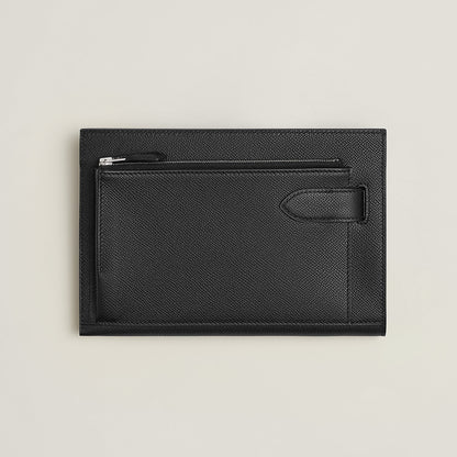  Hermes Hacademi Pouch Gris Tain