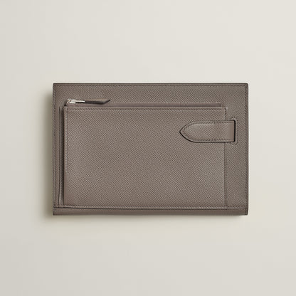  Hermes Hacademi Pouch Gris Tain