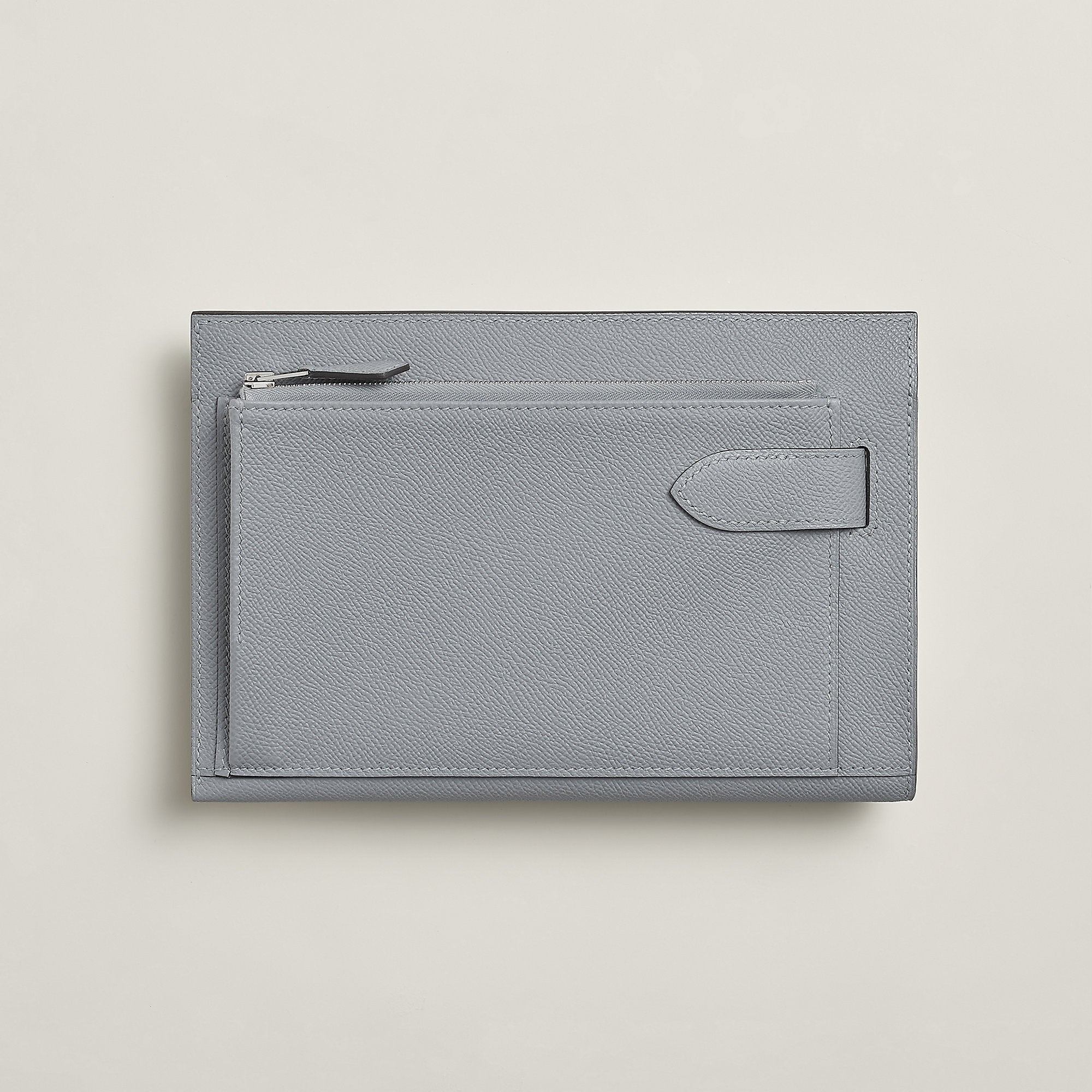  Hermes Hacademi Pouch Gris Tain