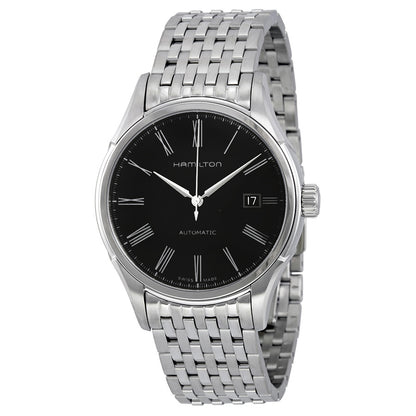Hamillton Valiant Black Dial Stainless Steel Mens Watch