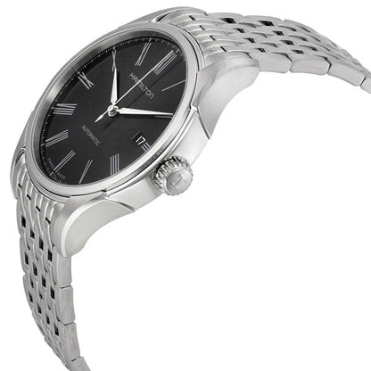Hamillton Valiant Black Dial Stainless Steel Mens Watch