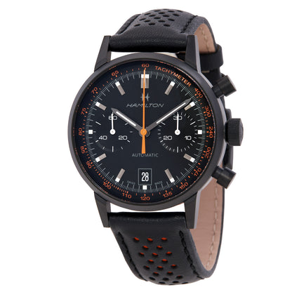 Hamilton American Classic Intra-Matic Chronograph Automatic Black Dial Watch