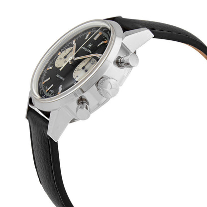Hamilton American Classic Intra-Matic Chronograph Mechanical Black Dial Mens Watch
