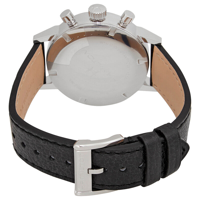 Hamilton American Classic Intra-Matic Chronograph Mechanical Black Dial Mens Watch