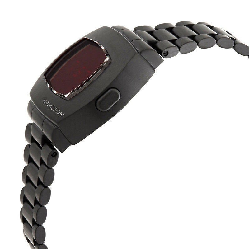 Hamilton American Classic Psr Quartz Digital Black Dial Mens Watch