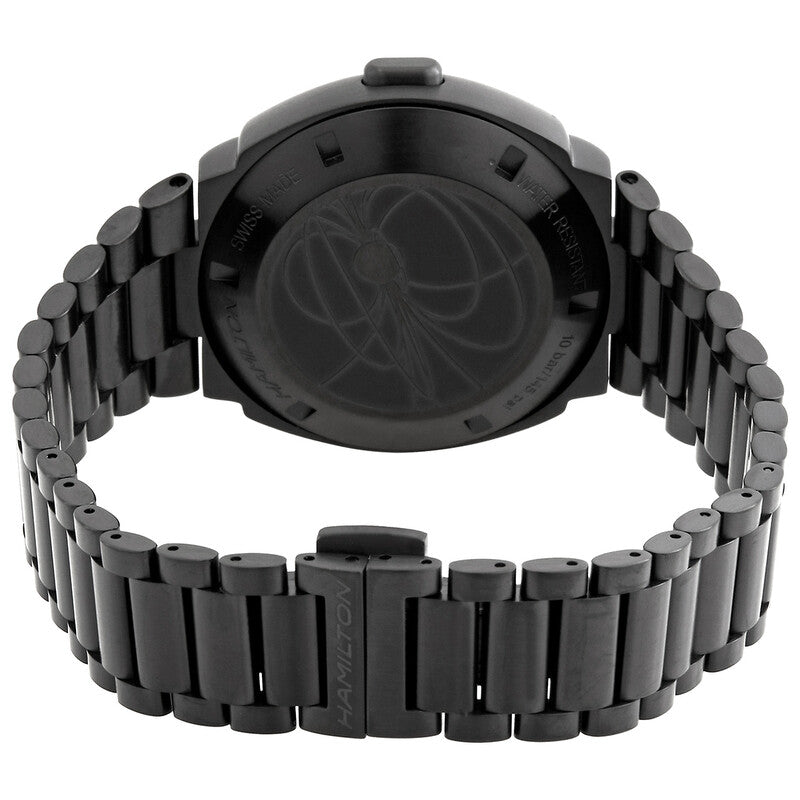 Hamilton American Classic Psr Quartz Digital Black Dial Mens Watch