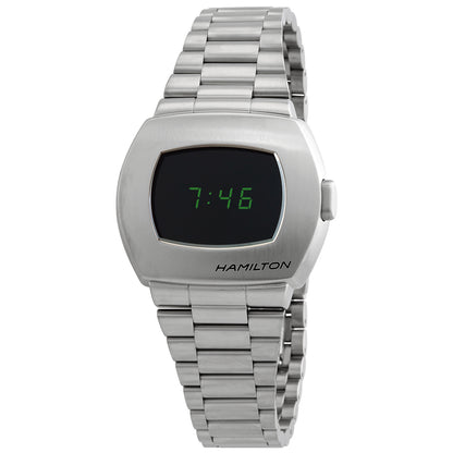 Hamilton American Classic Psr Quartz Digital Black Dial Mens Watch