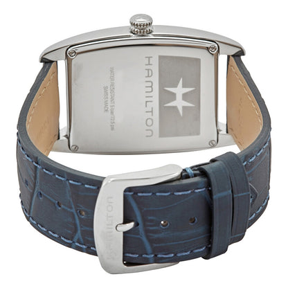 Hamilton Boulton Hand Wind Blue Dial Mens Watch