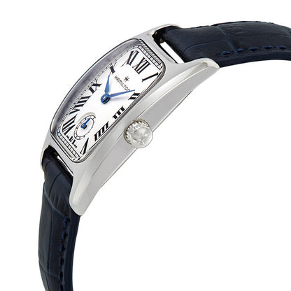 Hamilton Boulton Silver-White Dial Blue Leather Women's Watch