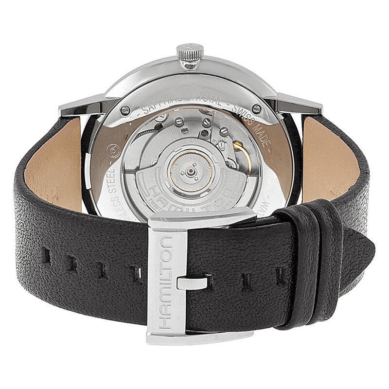 Hamilton Intra-Matic Automatic Black Dial Mens Watch