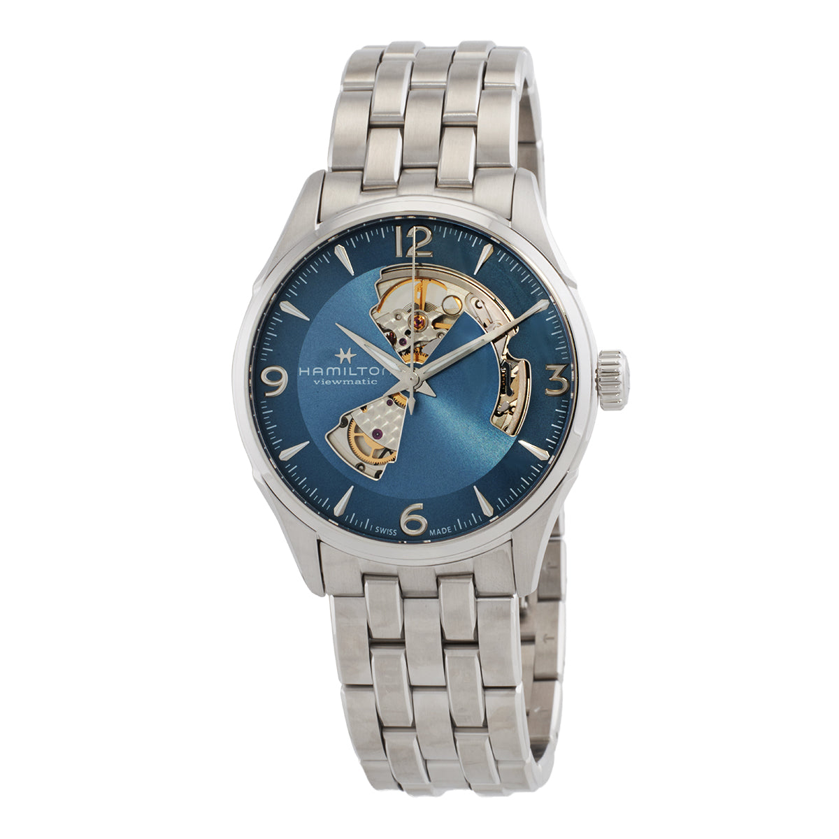 Hamilton Jazzmaster Automatic Blue Dial Mens Watch