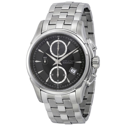 Hamilton Jazzmaster Automatic Chronograph Black Dial Mens Watch