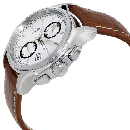 Hamilton Jazzmaster Automatic Chronograph Silver Dial Mens Watch