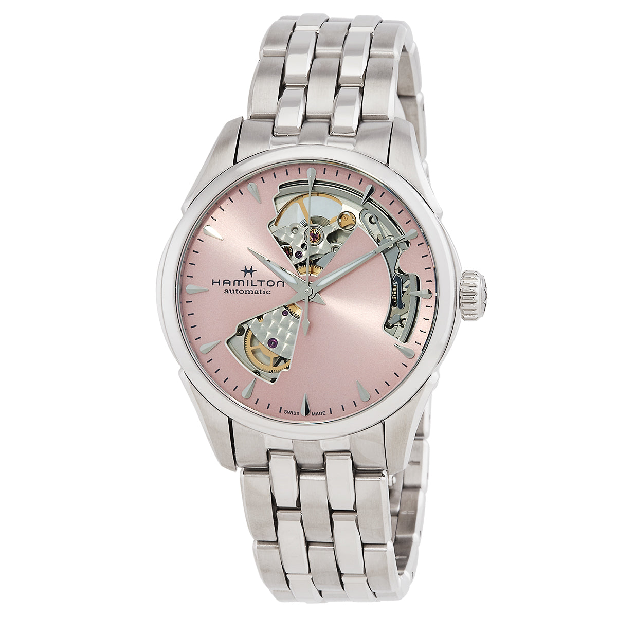 Hamilton Jazzmaster Automatic Pink Dial Women's Watch