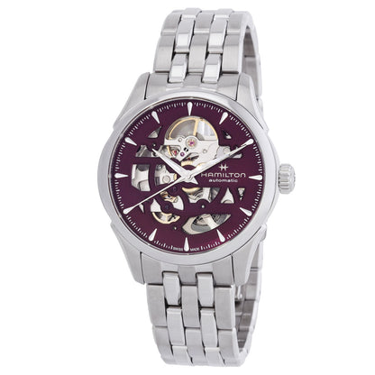 Hamilton Jazzmaster Automatic Purple Dial Women's Watch