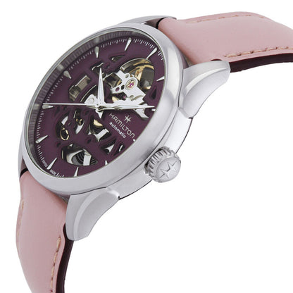 Hamilton Jazzmaster Automatic Purple Dial Women's Watch