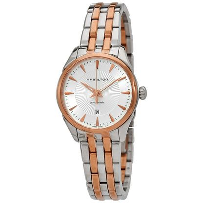 Hamilton Jazzmaster Automatic Silver Dial Women's Two Tone Watch