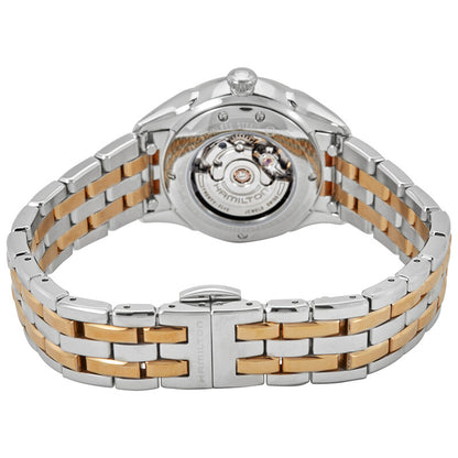 Hamilton Jazzmaster Automatic Silver Dial Women's Two Tone Watch