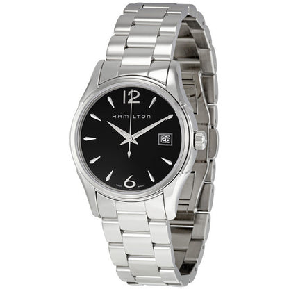 Hamilton Jazzmaster Black Dial Stainless Steel Women's Watch