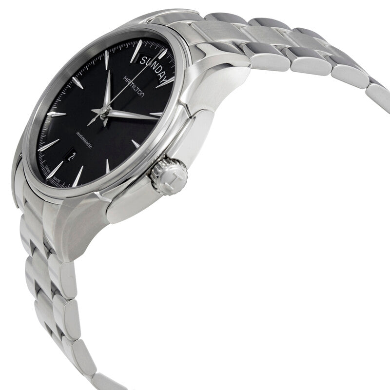 Hamilton Jazzmaster Black Dial Stainless Steel Mens Watch
