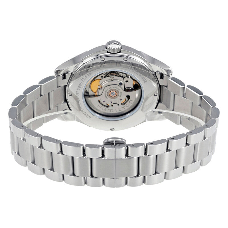 Hamilton Jazzmaster Black Dial Stainless Steel Mens Watch