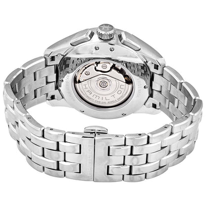 Hamilton Jazzmaster Chronograph Automatic Silver Dial Mens Watch