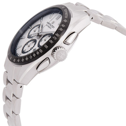 Hamilton Jazzmaster Chronograph Automatic White Dial Mens Watch