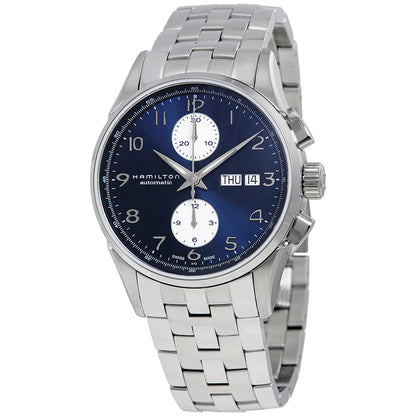 Hamilton Jazzmaster Maestro Chronograph Automatic Blue Dial Mens Watch