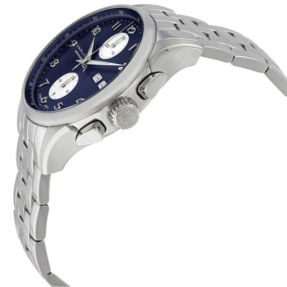Hamilton Jazzmaster Maestro Chronograph Automatic Blue Dial Mens Watch