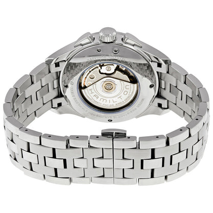 Hamilton Jazzmaster Maestro Chronograph Automatic Blue Dial Mens Watch