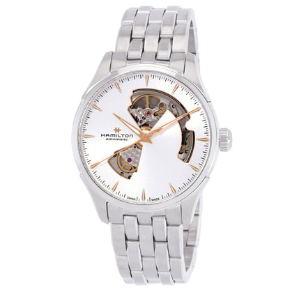 Hamilton Jazzmaster Open Heart Auto Automatic Silver Dial Watch
