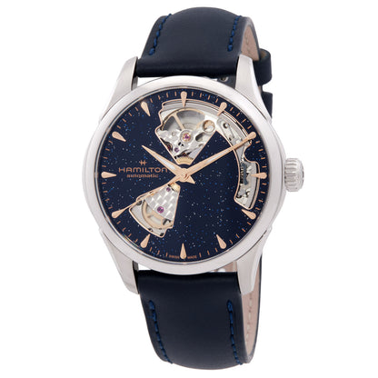 Hamilton Jazzmaster Open Heart Automatic Blue Dial Watch