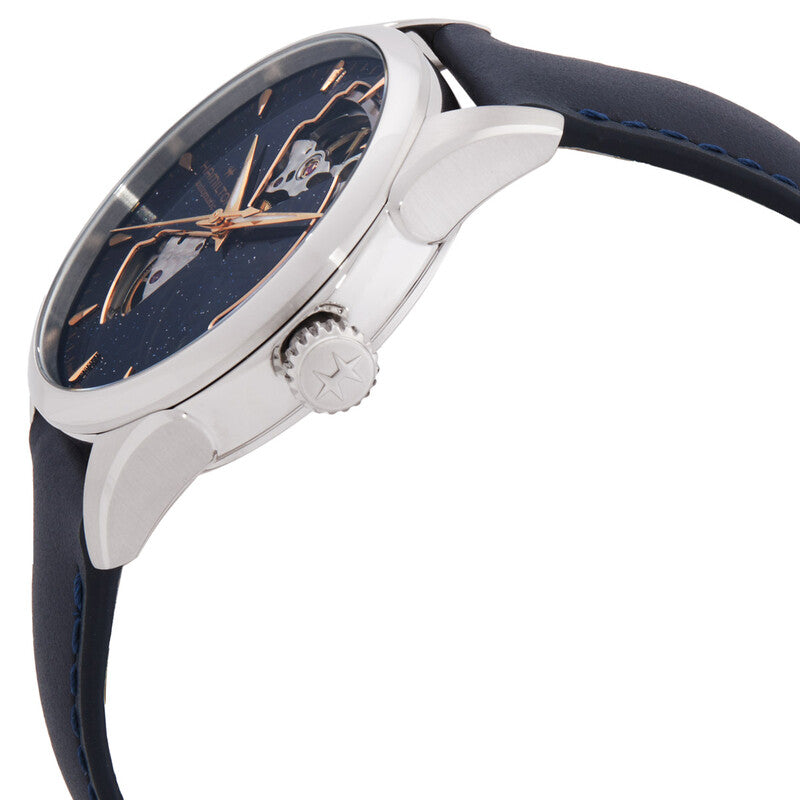 Hamilton Jazzmaster Open Heart Automatic Blue Dial Watch