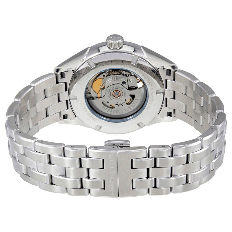 Hamilton Jazzmaster Automatic Open Heart Blue Dial Mens Watch