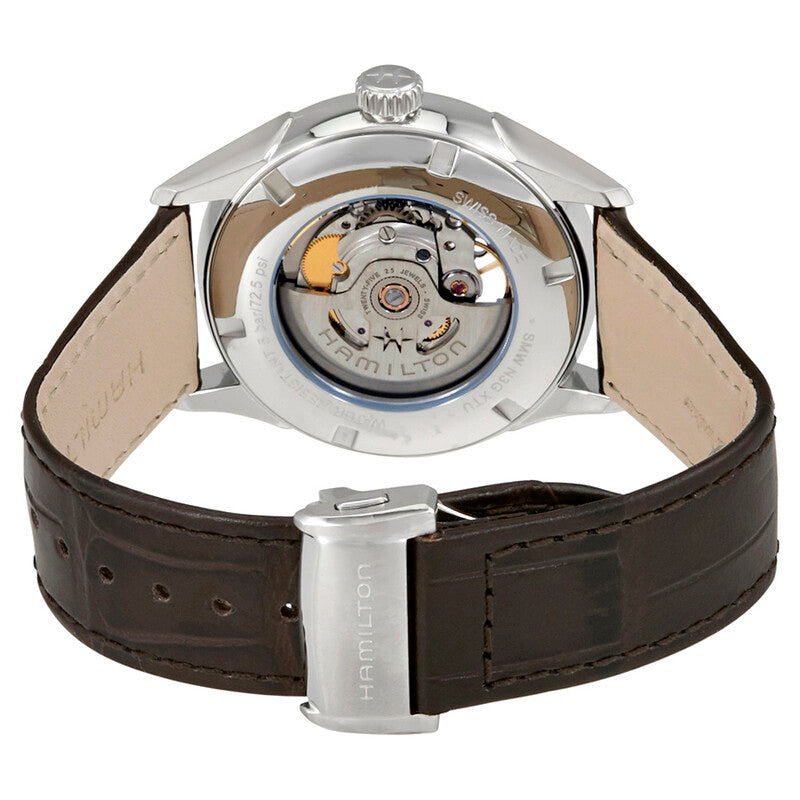 Hamilton Jazzmaster Open Heart Silver Dial Mens Watch