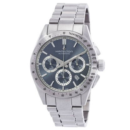 Hamilton Jazzmaster Performer Autochrono Blue Dial Mens Watch