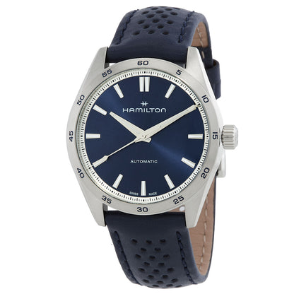 Hamilton Jazzmaster Performer Automatic Blue Dial Mens Watch