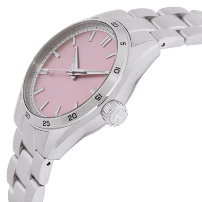 Hamilton Jazzmaster Performer Automatic Pink Dial Watch