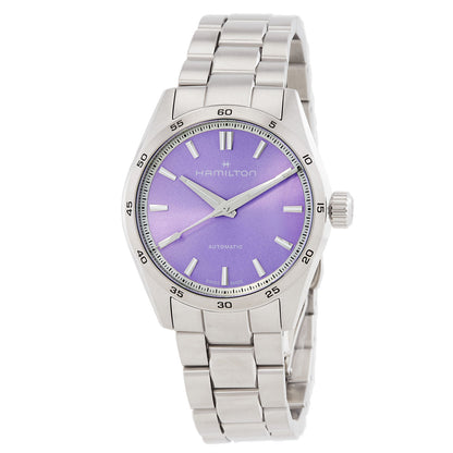 Hamilton Jazzmaster Performer Automatic Purple Dial Watch