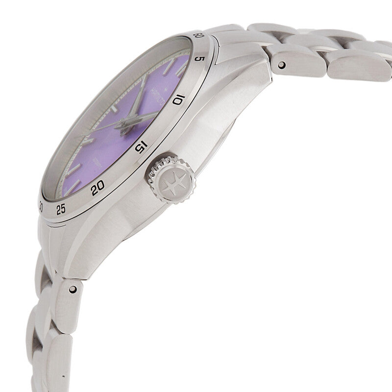 Hamilton Jazzmaster Performer Automatic Purple Dial Watch