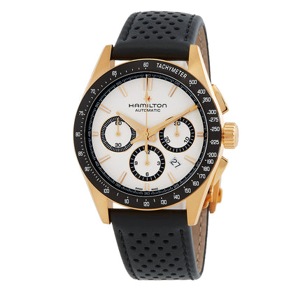 Hamilton Jazzmaster Performer Chronograph Automatic White Dial Mens Watch