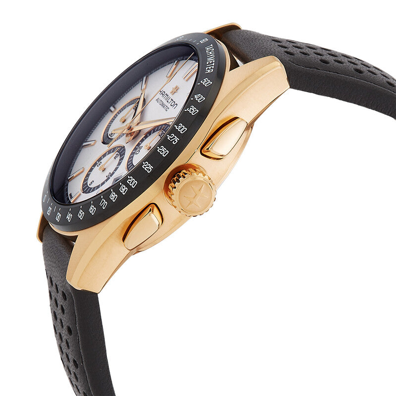 Hamilton Jazzmaster Performer Chronograph Automatic White Dial Mens Watch