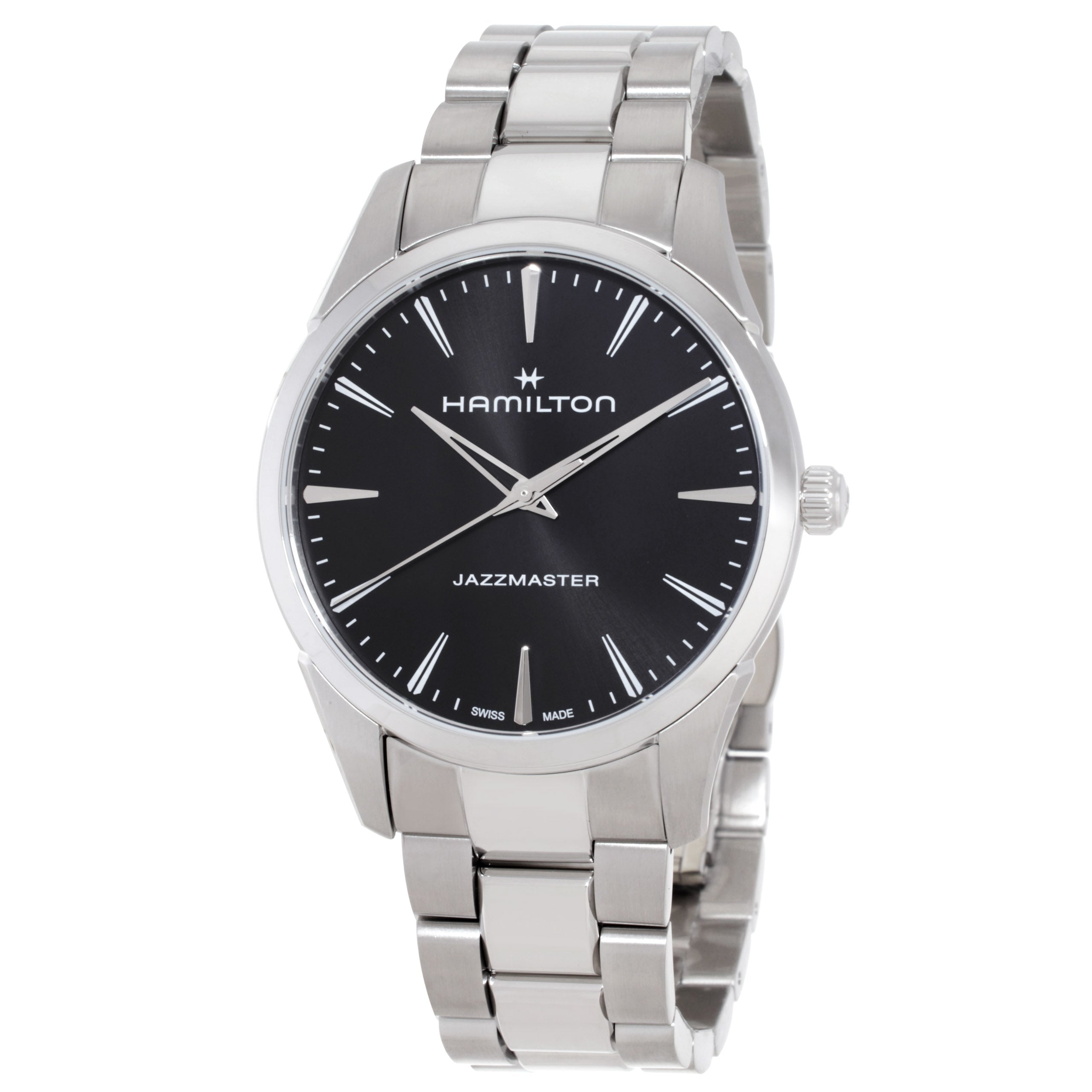 Hamilton Jazzmaster Quartz Black Dial Mens Watch