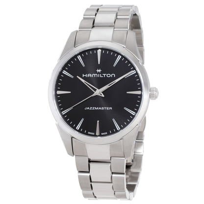 Hamilton Jazzmaster Quartz Black Dial Mens Watch