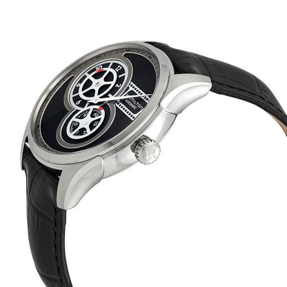 Hamilton Jazzmaster Regulator Cinema Automatic Black Dial Mens Watch