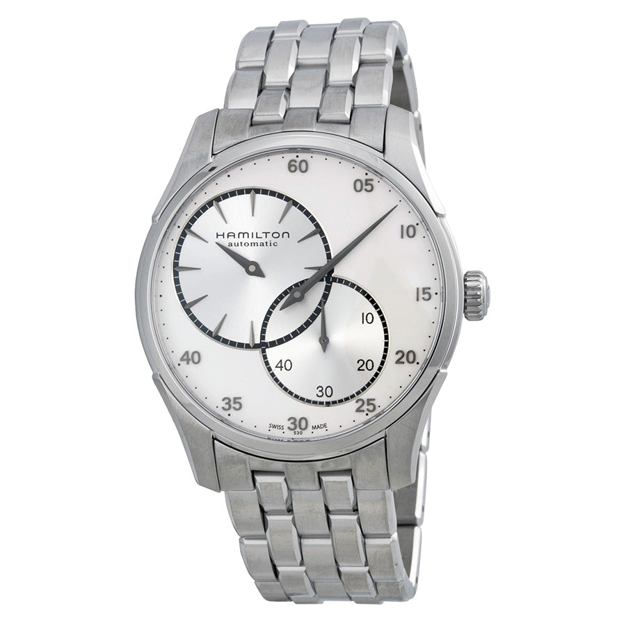 Hamilton Jazzmaster Regulator Silver Dial Mens Watch